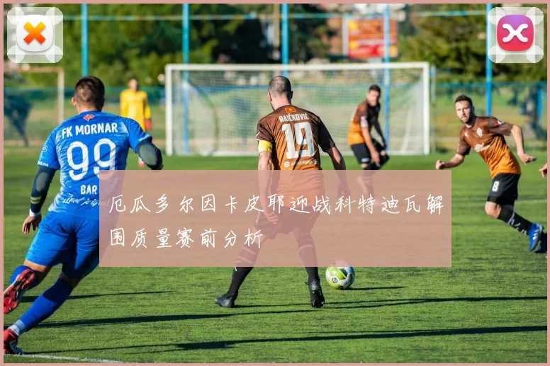 厄瓜多尔因卡皮耶迎战科特迪瓦解围质量赛前分析